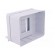 Enclosure: for modular components | IP30 | white | No.of mod: 5 | ABS image 6