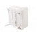 Enclosure: for modular components | IP30 | white | No.of mod: 8 | IK07 фото 4