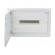 Enclosure: for modular components | IP40 | white | No.of mod: 18 image 3