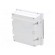 Enclosure: for modular components | IP40 | white | No.of mod: 8 | ABS фото 2