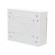 Enclosure: for modular components | IP40 | white | No.of mod: 12 фото 2