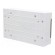 Enclosure: for modular components | IP40 | white | No.of mod: 18 фото 2