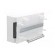 Enclosure: for modular components | IP40 | white | No.of mod: 18 фото 3