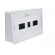 Enclosure: for modular components | IP40 | white | No.of mod: 18 фото 6