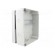 Enclosure: for modular components | IP65 | light grey | ABS + PC image 3