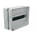 Enclosure: for modular components | IP65 | light grey | ABS + PC фото 7