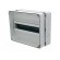 Enclosure: for modular components | IP65 | light grey | ABS + PC фото 9