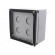Enclosure: for remote controller | IP65 | X: 152mm | Y: 152mm | Z: 86mm image 9