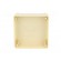 Enclosure: for alarms | X: 71mm | Y: 71mm | Z: 27mm | ABS | ivory image 3