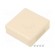 Enclosure: for alarms | X: 71mm | Y: 71mm | Z: 27mm | ABS | ivory фото 1