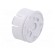 Enclosure: for alarms | Z: 20.3mm | ABS | white | Series: 1551SNAP | IP30 image 7