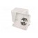 Enclosure: for power supplies | vented | X: 63mm | Y: 73mm | Z: 46mm | ABS image 8