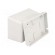 Enclosure: for power supplies | vented | X: 65mm | Y: 92mm | Z: 57mm | ABS paveikslėlis 6