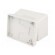 Enclosure: for power supplies | vented | X: 65mm | Y: 92mm | Z: 57mm | ABS paveikslėlis 8