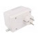 Enclosure: for power supplies | vented | X: 65mm | Y: 92mm | Z: 57mm | ABS paveikslėlis 1