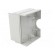 Enclosure: for power supplies | X: 100mm | Y: 120mm | Z: 56mm | ABS | grey image 8