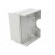 Enclosure: for power supplies | X: 100mm | Y: 120mm | Z: 56mm | ABS | grey paveikslėlis 8