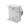 Enclosure: for power supplies | X: 100mm | Y: 120mm | Z: 56mm | ABS | grey image 10