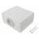 Enclosure: for power supplies | X: 100mm | Y: 120mm | Z: 56mm | ABS | grey image 1