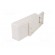 Enclosure: for power supplies | X: 120mm | Y: 56mm | Z: 18mm | ABS | white image 7