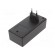 Enclosure: for power supplies | X: 120mm | Y: 56mm | Z: 42mm | ABS | black image 2