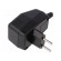 Enclosure: for power supplies | X: 40mm | Y: 66mm | Z: 40mm | ABS | black image 2