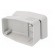 Enclosure: for power supplies | X: 40mm | Y: 66mm | Z: 40mm | ABS | grey image 9