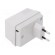 Enclosure: for power supplies | X: 52mm | Y: 70mm | Z: 47mm | ABS | grey paveikslėlis 2