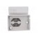 Enclosure: for power supplies | X: 52mm | Y: 73mm | Z: 46mm | ABS | grey image 7