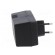 Enclosure: for power supplies | X: 54mm | Y: 81mm | Z: 46mm | ABS | black фото 7