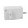 Enclosure: for power supplies | X: 54mm | Y: 81mm | Z: 46mm | ABS | grey image 9