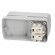 Enclosure: for power supplies | X: 64mm | Y: 129mm | Z: 57mm | ABS | grey фото 7