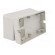 Enclosure: for power supplies | X: 65mm | Y: 132mm | Z: 78mm | ABS | grey image 3