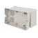 Enclosure: for power supplies | X: 65mm | Y: 132mm | Z: 78mm | ABS | grey image 5
