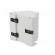 Enclosure: for DIN rail mounting | ABS | grey | No.of mod: 5 | UL94V-0 image 6