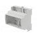 Enclosure: for DIN rail mounting | Y: 89mm | X: 89mm | Z: 65mm | ABS image 1