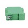 Enclosure: for DIN rail mounting | polyamide | green | terminals: 24 фото 5