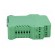 Enclosure: for DIN rail mounting | polyamide | green | terminals: 24 фото 7