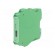 Enclosure: for DIN rail mounting | polycarbonate | green | UL94V-0 фото 1