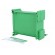 Enclosure: for DIN rail mounting | Y: 101mm | X: 45mm | Z: 120mm | green фото 4