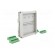 Enclosure: for DIN rail mounting | Y: 127.8mm | X: 120mm | Z: 40mm image 8