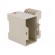 Enclosure: for DIN rail mounting | Y: 81.8mm | X: 45mm | Z: 99mm | ABS фото 2