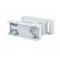 Enclosure: for DIN rail mounting | Y: 88mm | X: 34mm | Z: 62mm | grey image 8