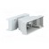 Enclosure: for DIN rail mounting | Y: 88mm | X: 34mm | Z: 62mm | grey image 2