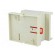 Enclosure: for DIN rail mounting | Y: 88mm | X: 72mm | Z: 59mm | ABS image 8