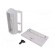 Enclosure: for DIN rail mounting | Y: 90.5mm | X: 142.3mm | Z: 62mm image 2