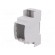 Enclosure: for DIN rail mounting | Y: 90mm | X: 36mm | Z: 53mm | ABS image 1