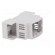 Enclosure: for DIN rail mounting | Y: 90.5mm | X: 36mm | Z: 62mm | grey image 9