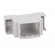 Enclosure: for DIN rail mounting | Y: 90.5mm | X: 36mm | Z: 62mm | grey image 10