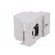 Enclosure: for DIN rail mounting | Y: 90mm | X: 53.5mm | Z: 53mm | ABS image 5